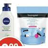 Neutrogena Facial Wipes, Nivea Body Lotions Or Facial Cleansers - $8.99