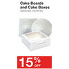 Cake Boards and Cake Boxes - 15% off