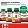 Jamieson Vitamins And Supplements - 15% off