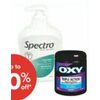 Spectro Cleanser, Oxy Pads or Acne Treatment Products - Up to 20% off