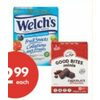 Welch's Fruit Snacks or Sunrype Good Bites Minis - $2.99
